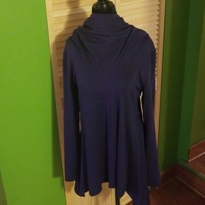 Cowl neck tunic